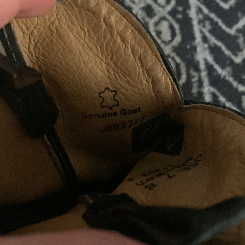 Black Cowboy Boots - Picture 5 of 7